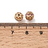 Brass Rhinestone Beads RB-K001-01G-01-2