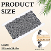 12.5Yards Braided Wave Polyester Ribbon OCOR-ME0001-57A-2