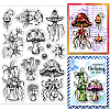 Custom Summer Theme PVC Plastic Clear Stamps DIY-WH0631-0017-1