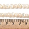 Natural Cultured Freshwater Pearl Beads Strands PEAR-RM241213-1-3