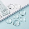 Transparent Glass Cabochons GGLA-R026-30mm-8
