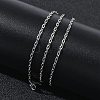 1.6MM 304 Stainless Steel Cable Chain Necklaces for Women SA-CBACA62-03P-2