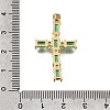 Easter Brass Pave Cubic Zirconia Pendants CU-E002-01E-G05-3