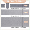 3 Rolls 3 Styles Elastic Polyester Deco Mesh Ribbons DIY-NB0013-55A-2