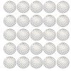 Brass Finger Ring/Brooch Sieve Findings KK-SC0002-65-1