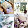 15 Yards 3 Colors Nylon Flower Printed Ribbon Sets OCOR-TA0002-31-7