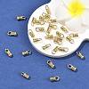 SHEGRACE Brass Cord Ends XGRQ1R600-353G-4
