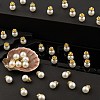50Pcs Acrylic Pearl Pendants IFIN-FS0001-02-7