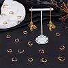 20Pcs Brass Hoop Earring Findings KK-UN0005-70-2