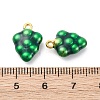 304 Stainless Steel Enamel Pendants STAS-B085-40G-01-3