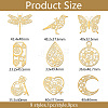 Nickel Decoration Stickers DIY-WH0450-089-2