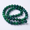 Natural Agate Beads Strands G-G754-03-6mm-3