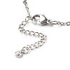 Tarnish Resistant 304 Stainless Steel Satellite Chain Bracelets BJEW-JB06524-01-5