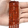 Natural Red Jasper Beads Strands G-A272-A01-19-1