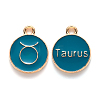 Alloy Enamel Pendants LS-ENAM-S124-01A-05C-1