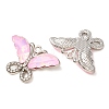 Alloy & Glass & Crystal Rhinestone Pendnats GL-CBA7C67-01P-01-2