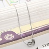 Anti-Tarnish 304 Stainless Steel Pendant Necklaces for Women NJEW-K255-17P-3