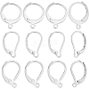 60Pcs 3 Styles 304 Stainless Steel Leverback Earring Findings STAS-BBC0008-30B-1