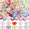 120Pcs Resin European Beads FIND-SP0002-05F-1