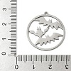 201 Stainless Steel Pendants STAS-G366-02P-05-3