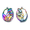 Ion Plating(IP) 304 Stainless Steel Pendants STAS-S119-117-3