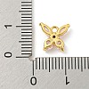 Rack Plating Brass Micro Pave Cubic Zirconia Charms KK-P277-22G-4