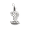 925 Sterling Silver with Cubic Zirconia Charms STER-Q004-01I-S-1