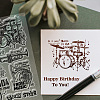 Custom PVC Plastic Clear Stamps DIY-WH0618-0179-5