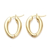 Brass Hoop Earrings EJEW-A058-27-2