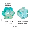 Transparent Glass Beads LAMP-FS0001-09A-5