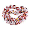 Handmade Lampwork Enamel Beads X1-LAMP-T023-23K-2