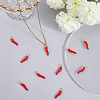 10Pcs Brass Enamel Pendants KK-BBC0019-48A-3
