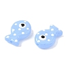 Baking Paint Glass Enamel Beads LAMP-D303-04F-2