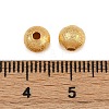 Textured Brass Beads KK-P309-01A-G-3