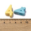 Opaque Acrylic European Beads OACR-S072-04B-3