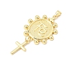 Brass Big Pendants KK-CBA459D-02G-01-2
