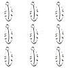 304 Stainless Steel Charms STAS-CJC0008-09P-1