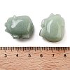 Natural Green Aventurine Carved Figurines DJEW-L023-C02-3