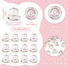 30Pcs Acrylic Bead Caps for Wind Chimes Making TACR-TA0001-69E-4