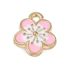 Alloy Enamel Pendants X-FIND-Z070-05G-04-2