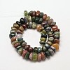 Natural Indian Agate Nuggets Beads Strands G-P091-35-3