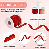30 Yards 3 Colors Single Face Velvet Ribbon SRIB-TA0001-33A-4