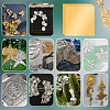 Square Tinfoil Paper Sheets for Craft Engraving DIY-WH0671-302A-02-5