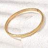 304 Stainless Steel Cuff Bangles BJEW-H644-08G-2