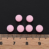 Opaque Acrylic Beads PAB702Y-B01-02-4