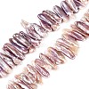 Natural Baroque Keshi Pearl Beads Strands PEAR-S020-H13C-2