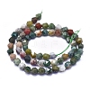 Natural Indian Agate Beads Strands G-L552O-07-6mm-3