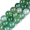 Dyed Natural Agate Beads Strands G-Q606-12MM-A02-1