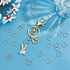 Unicraftale 100Pcs 304 Stainless Steel Jump Rings STAS-UN0055-24-2