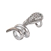 Brass Micro Pave Cubic Zirconia Pendants KK-P289-09P-2